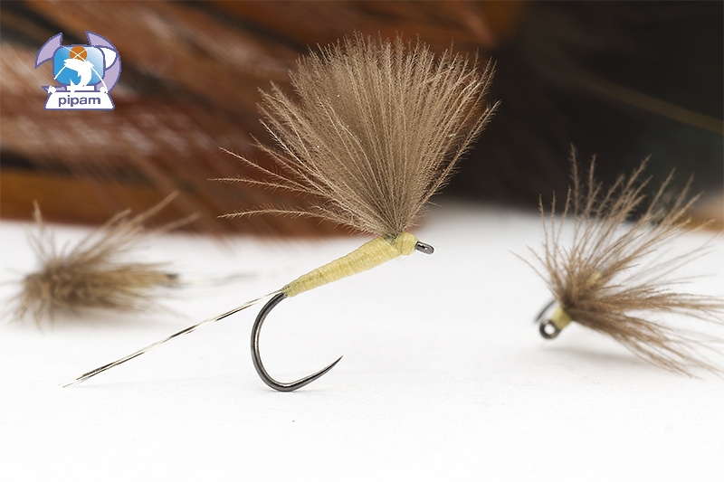 Lucian Skinny Yellow Dun Micro Mayfly