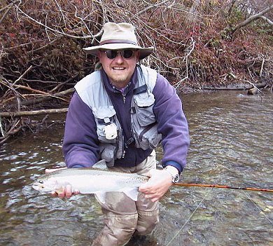 Una steelhead catturata da Mauro con la ``Roncallo Special`` !