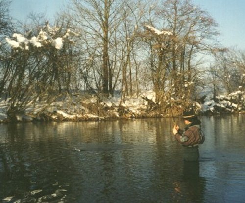 Fabrizio in azione.