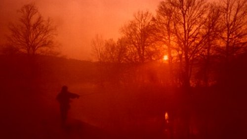 L’autore in un tramonto ricco di poesia e  nostalgia.