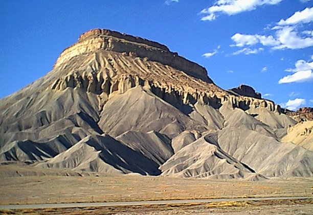 HWY # 70 East – COLORADO – Mt.Garfield, at Grand Junction.