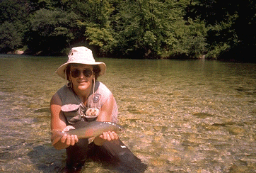 L'autore con un temolo del Piave.