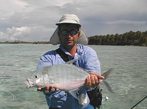 ... e Raf dopo il passaggio dei golden trevally.